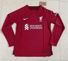 2022-2023 Liverpool Home Red LS Thailand Soccer Jersey AAA-818