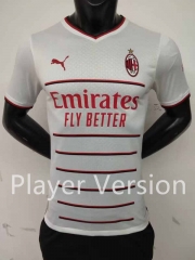 Player Version 2022-2023 AC Milan Away White Thailand Soccer Jersey AAA-2273