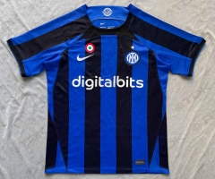 (S-4XL)2022-2023 Inter Milan Home Royal Blue Thailand Soccer Jersey AAA