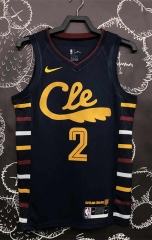Cleveland Cavaliers Black #2 NBA Jersey-311