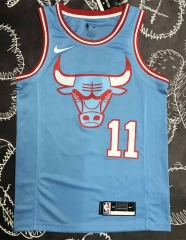 Chicago Bulls Blue #11 NBA Jersey-311