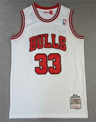 Chicago Bulls White #33 NBA Jersey-311