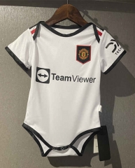 2022-2023 Manchester United Away White Baby Soccer Uniform-CS