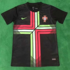 2022-2023 Commemorative Edition Portugal Black Thailand Soccer Jersey AAA-4952