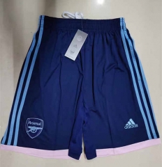 2022-2023 Arsenal Away Blue Thailand Soccer Shorts-2886