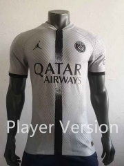 Player Version 2022-2023 Paris SG Away Light Gray Thailand Soccer Jersey AAA-518