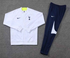 2022-2023 Tottenham Hotspur White Thailand Jacket Uniform-4627