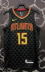 Atlanta Hawks Black #15 NBA Jersey-311