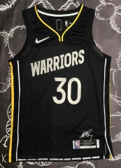 22-23 Honor Edition Golden State Warriors Black #30 NBA Jersey-311