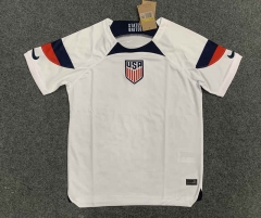 2022-2023 World Cup USA White Thailand Soccer Jersey AAA-GB