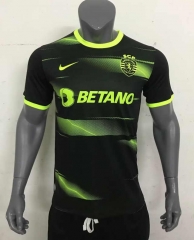 2022-2023 Sporting Clube de Portugal Away Black Thailand Soccer Jersey AAA-416