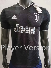 Player Version 2022-2023 Juventus Away Black Thailand Soccer Jersey AAA-518