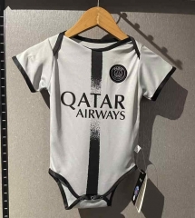 2022-2023 Paris SG Away Light Gray Baby Soccer Uniform-CS