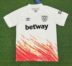 (S-4XL) 2022-2023 West Ham United 2nd Away White Thailand Soccer Jersey AAA-403