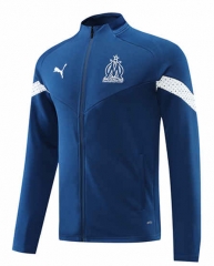 2022-2023 Olympique Marseille Royal Blue Thailand Soccer Jacket -LH