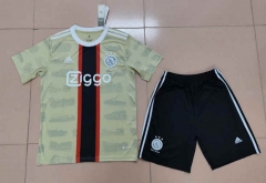 2022-2023 Ajax Yellow Soccer Uniform-718