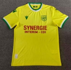 2022-2023 FC Nantes Home Yellow Thailand Soccer Jersey AAA-512