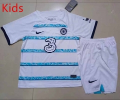 2022-2023 Chelsea Away White Kid/Youth Soccer Uniform-507