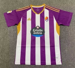 2022-2023 Real Valladolid Home Purple&White Thailand Soccer Jersey AAA-512