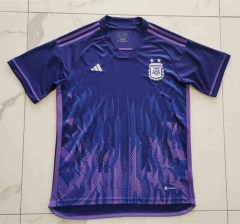 2022-2023 Argentina 2nd Away Purple Thailand Soccer Jersey AAA-SJ