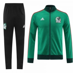 2022-2023 Mexico Green Thailand Soccer Jacket Uniform -LH