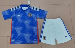 2022-2023 Japan Home Blue Soccer Uniform-718