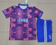 2022-2023 Juventus 2nd Away Pink Soccer Uniform-718