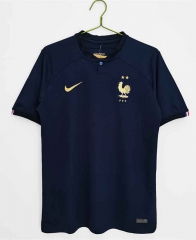 2022-2023 France Home Royal Blue Thailand Soccer Jersey AAA-C1046