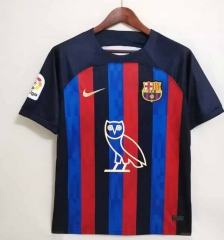 (S-4XL) 2022-2023 Barcelona Home Red&Black&Blue Thailand Soccer Jersey AAA-7428