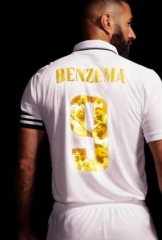 ( S-4XL) Special Version 2022-2023 Real Madrid Home White (BENZEMA #9) Thailand Soccer Jersey AAA