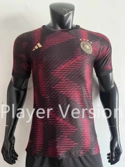 Player Version 2022-2023 Germany Away Red&Black Thailand Soccer Jersey AAA-4691