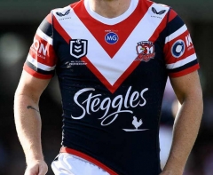 2022-2023 Sydney Roosters Home Royal Blue Rugby Shirt