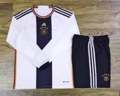 2022-2023 Germany Home Black&White LS Soccer Uniform-709