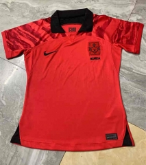 2022-2023 Korea Republic Home Red Thailand Soccer Jersey AAA-503