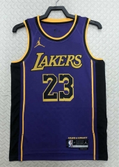 2022-2023 Jordan Limited Version Los Angeles Lakers Purple #23 NBA Jersey-311