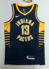 2022-2023 Indiana Pacers Away Black #13 NBA Jersey-311