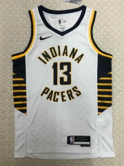 2022-2023 Indiana Pacers Home White #13 NBA Jersey-311