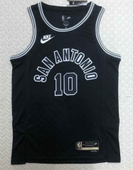 2022-2023 Retro Version San Antonio Spurs Black #10 NBA Jersey-311