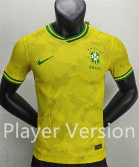 Player Version Special Version 2022-2023 Special Version Brazil Yellow Thailand Soccer Jersey AAA-888