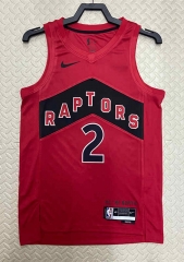 2022-2023 Toronto Raptors Away Red #2 NBA Jersey-311