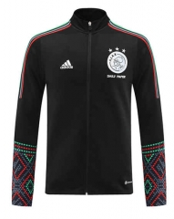 2022-2023 Ajax Black Thailand Soccer Jacket-LH
