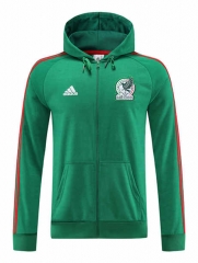 2022-2023 Mexico Green Thailand Soccer Jacket With Hat-LH