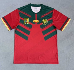 2022-2023 Cameroon 2nd Red Thailand Soccer Jersey AAA-4952