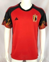 2022-2023 Belgium Home Red Thailand Soccer Jersey AAA-503