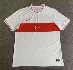 2022-2023 Turkey Away White Thailand Soccer Jersey AAA-512