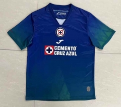 (S-3XL) 2022-2023 Special Version Cruz Azul Blue Thailand Soccer Jersey AAA-912