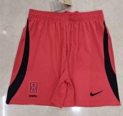 2022-2023 Korea Republic Home Red Thailand Soccer Shorts-2886