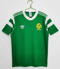 Retro Version 1990 Cameroon Home Green Thailand Soccer Jersey AAA-C1046