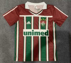 Retro Version 02-03 Fluminense de Feira Home Red&Green Thailand Soccer Jersey AAA