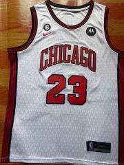 2022-2023 City Editio Chicago Bulls White #23 NBA Jersey-1380